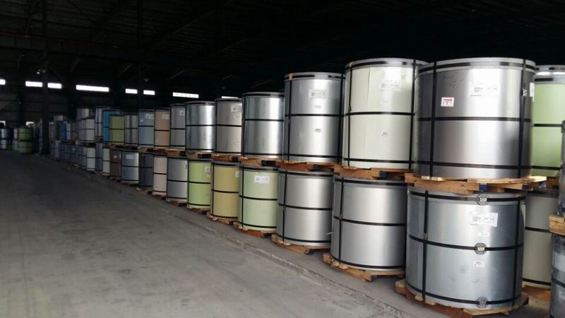 上海定制各種規格、各顏色彩涂板，建筑用彩鋼板，讓利彩涂卷