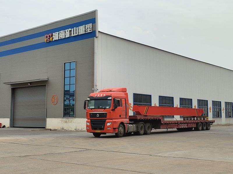 電動(dòng)單梁起重機(jī) HD16t—14.8m 制作完成，發(fā)往重慶交付客戶使用